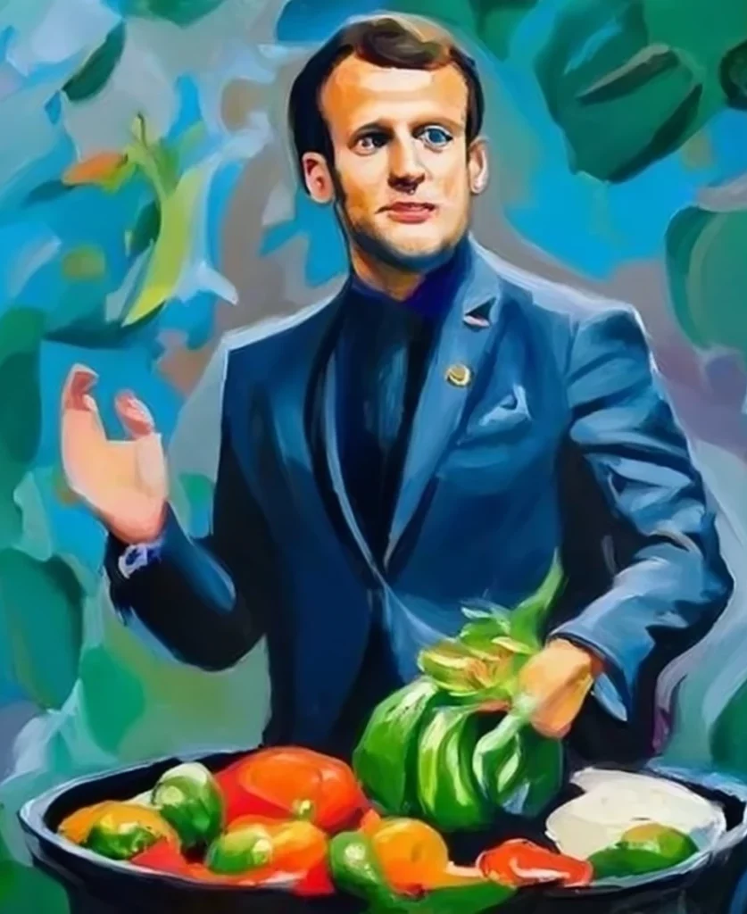 ПИРШЕСТВО ПРЕЗИДЕНТА МАКРОНА