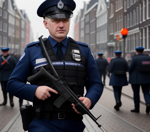 ПОЛИЦИЯ НИДЕРЛАНДОВ ВЫШЛА НА ЗАБАСТОВКУ