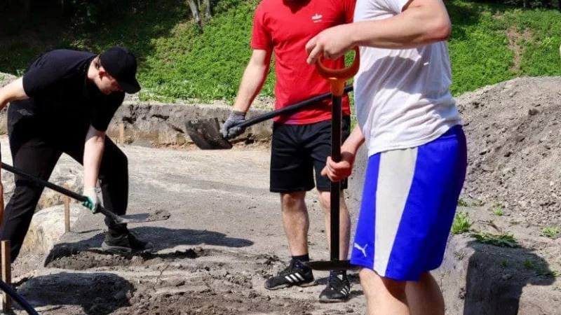 Археологическая экспедиция с участием работников Минского автомобильного завода