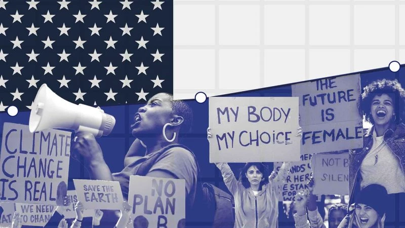 Институт Гэллапа выяснил политические взгляды женщин