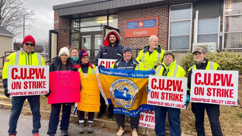 Забастовка почтовых работников Канады