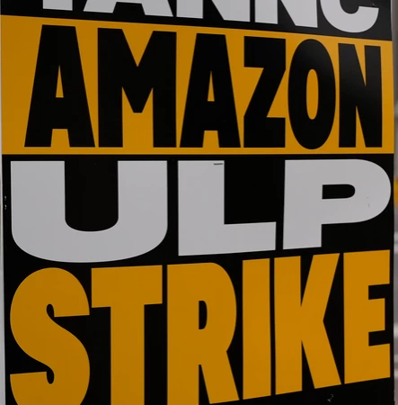 Teamsters проводит забастовку на предприятиях Amazon