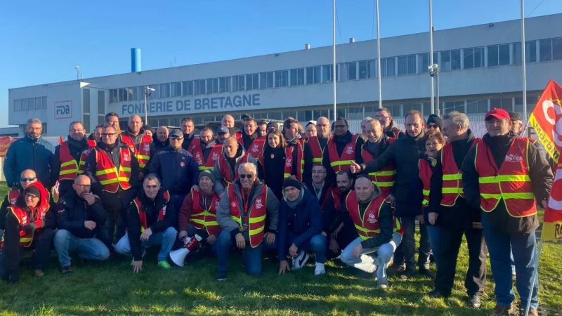 Французские профсоюзы спасают литейные заводы