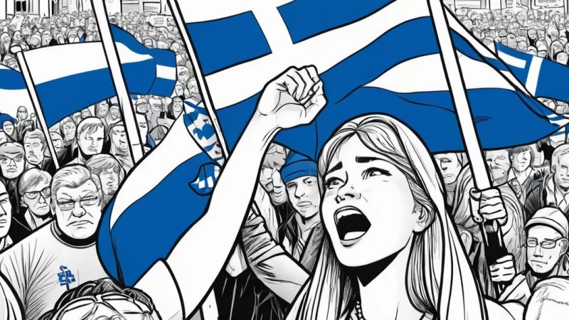 Финский профсоюз PAM бастует