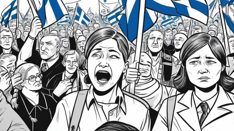 Протест финских профсоюзов