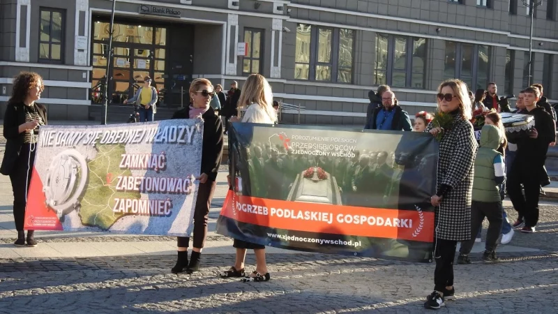 Траурный марш в Подляшье