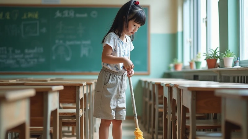 Школьный субботник: герои с тряпками и кормом для птиц