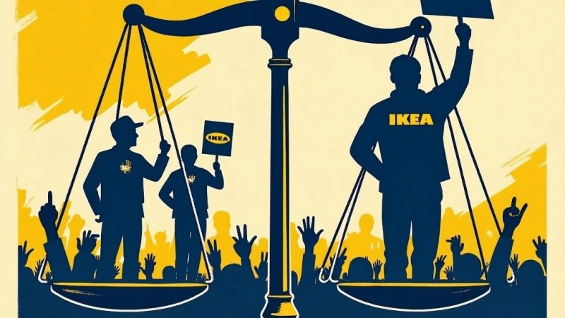 Работники IKEA объявили общенациональную забастовку