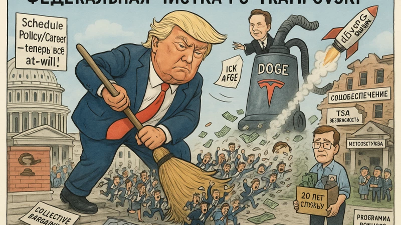 Государственная служба на грани: как Трамп переформатировал федеральный аппарат