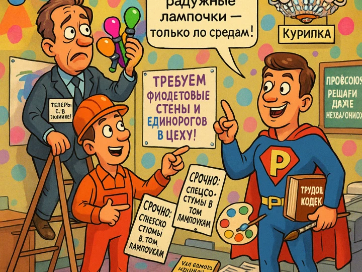 Директор в профсоюзе ‑ не шутка, или Кто защитит начальников от разноцветных лампочек?
