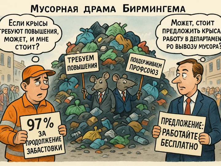 Бирмингемские хроники: мусор и забастовки