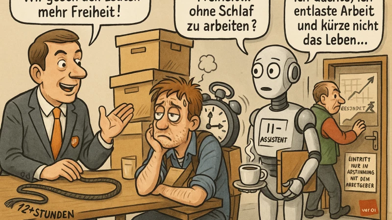 Искусственный интеллект и реальная усталость: немецкий спор о границах труда