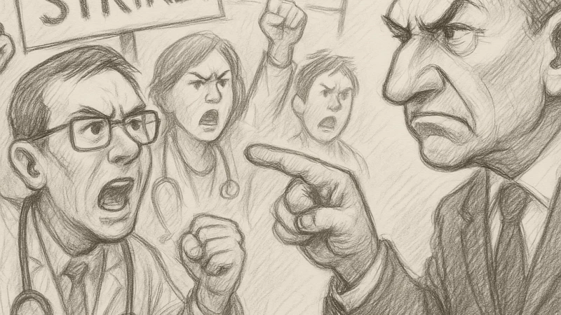 Наследие стагнации и профсоюзное сопротивление: почему медики Британии вышли на забастовку