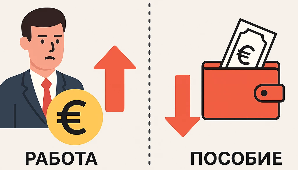 Цена труда: почему работа в Германии остаётся выгоднее пособий