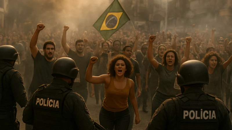 Голос труда против насилия: протесты в Бразилии