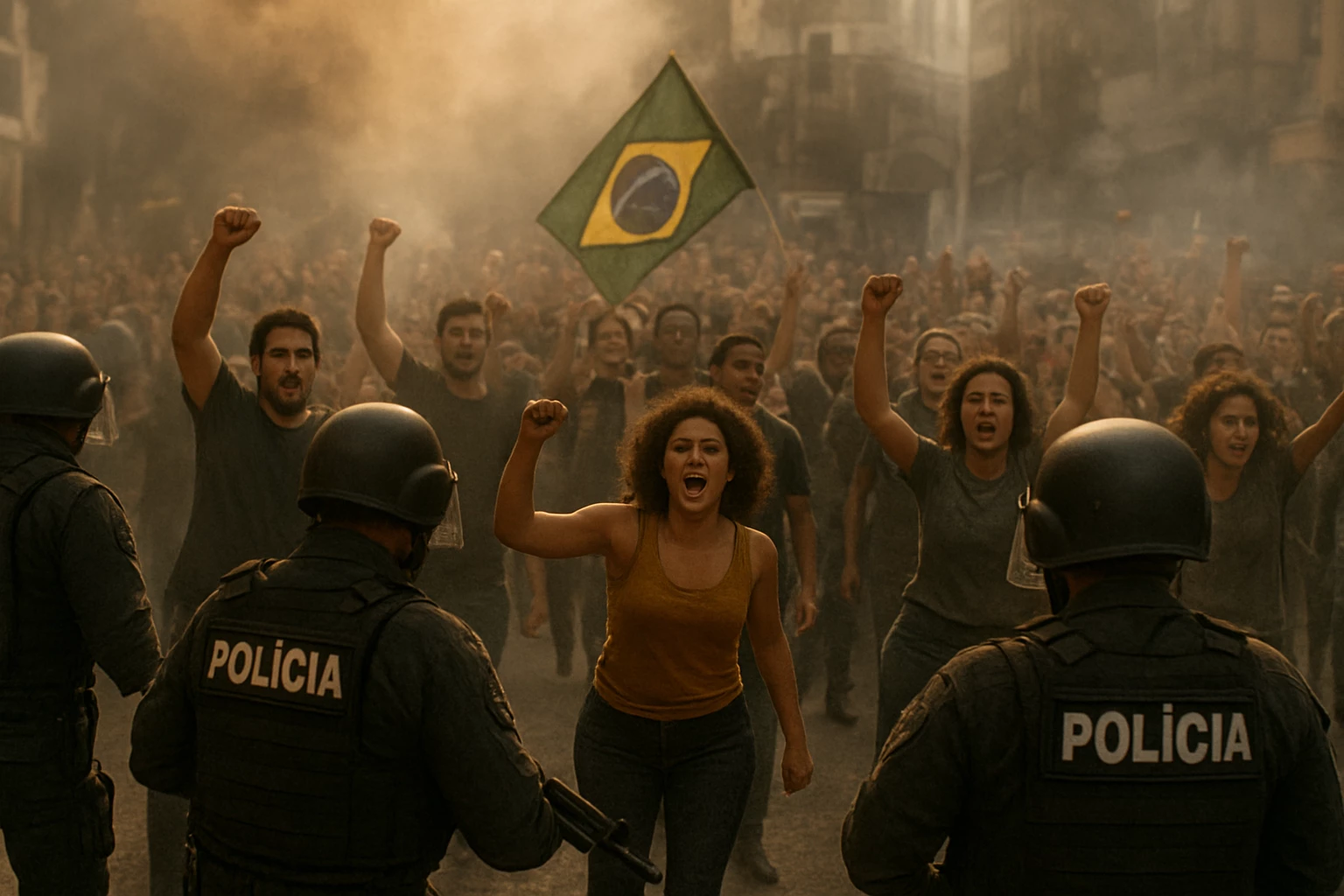 Голос труда против насилия: протесты в Бразилии Голос труда против насилия: протесты в Бразилии