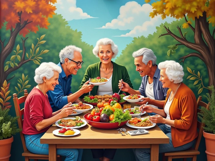 Здоровое питание как ключ к замедлению старения