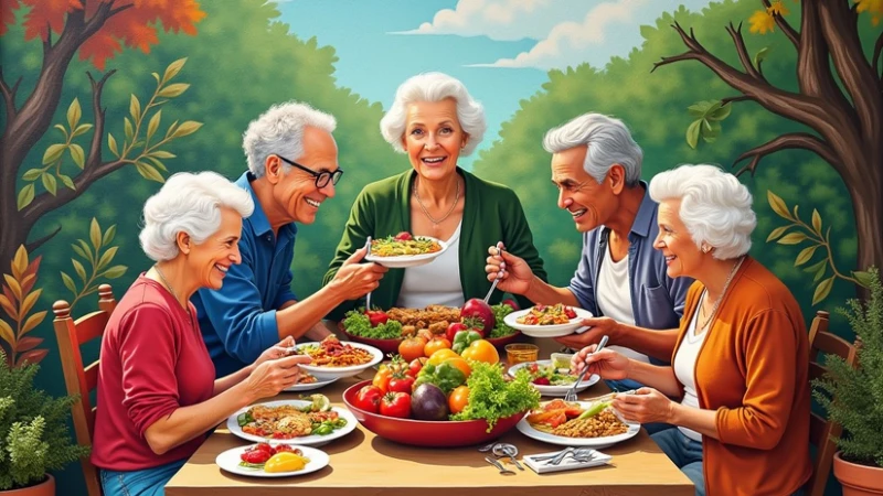 Здоровое питание как ключ к замедлению старения Здоровое питание как ключ к замедлению старения