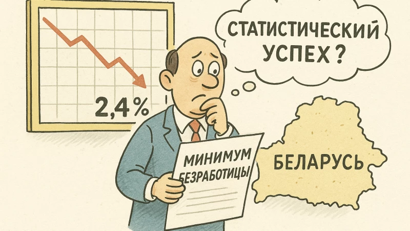 Исторический минимум безработицы в Беларуси: статистический успех или экономическая иллюзия?