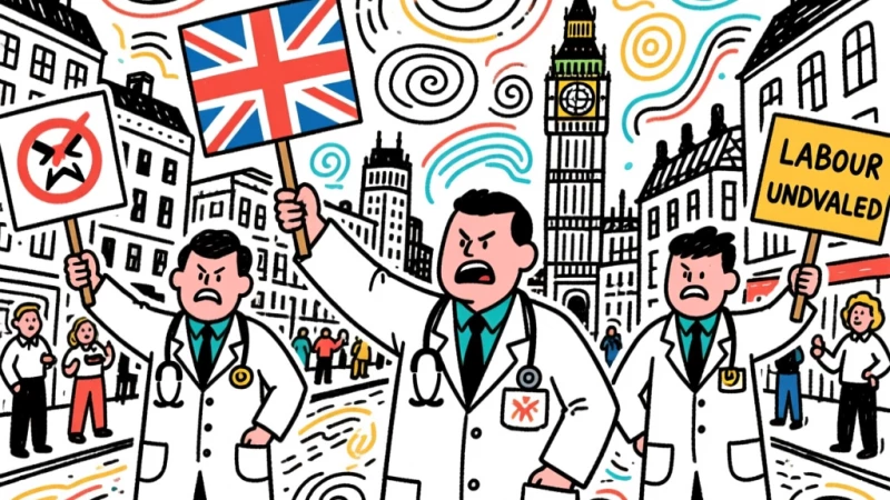 Молодые врачи Британии бастуют против обесценивания труда Молодые врачи Британии бастуют против обесценивания труда