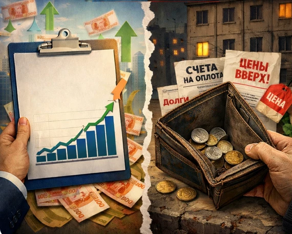 Экономика двоемыслия: когда официальные цифры по зарплатам расходятся с реальностью кошелька