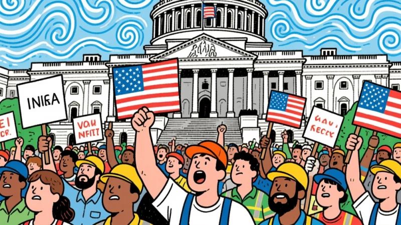 Солидарность против указа: американские профсоюзы отвоевали право трудящихся на голос