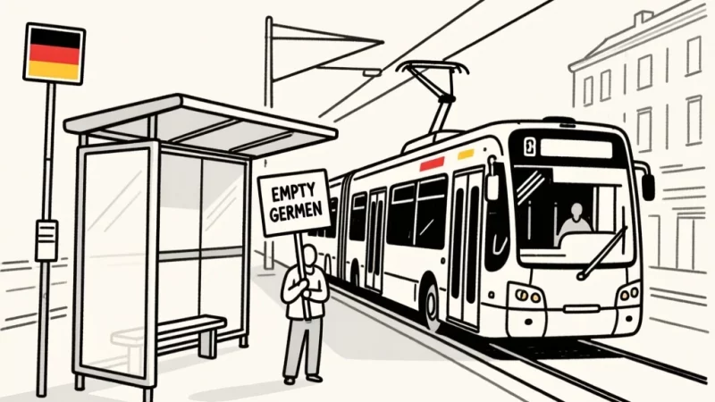 Транспорт на паузе, терпение на нуле: почему Германия снова идёт к забастовкам