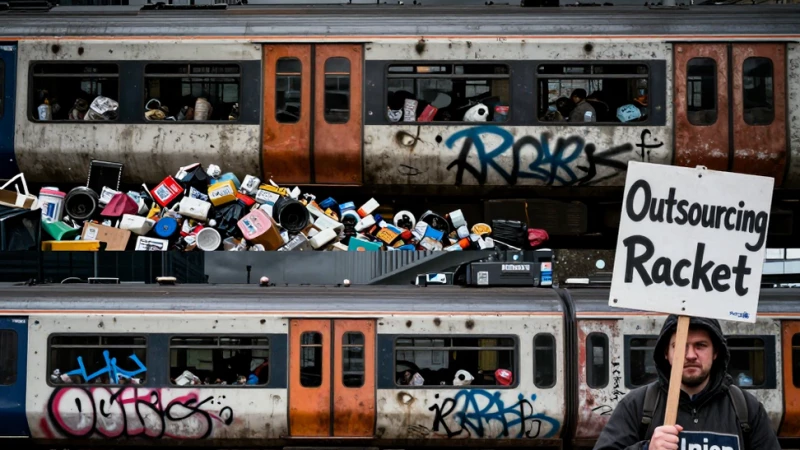 Грязный след частного капитала: профсоюзы объявили войну «рэкету аутсорсинга» на британской железной дороге