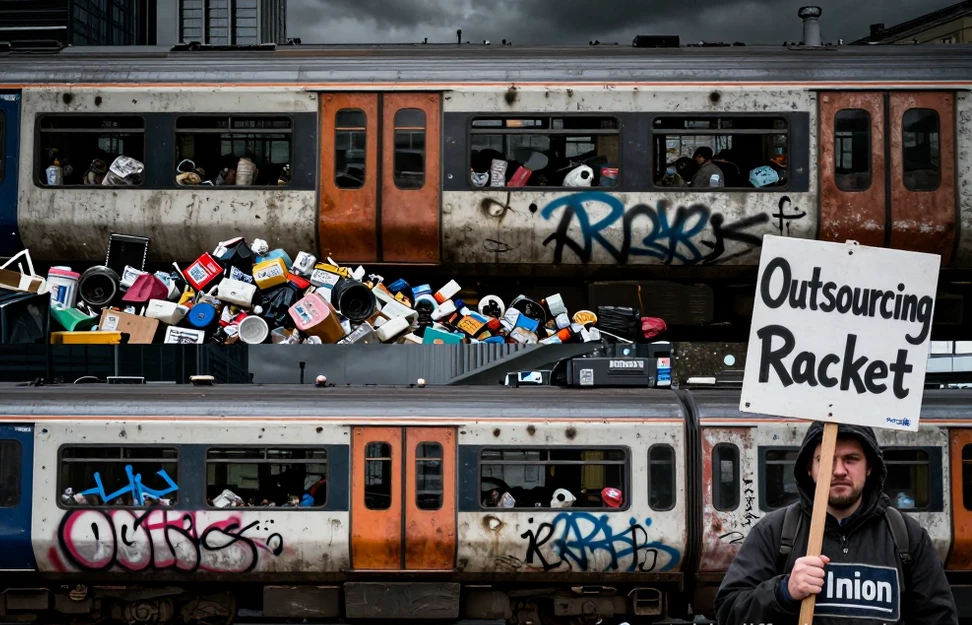 Грязный след частного капитала: профсоюзы объявили войну «рэкету аутсорсинга» на британской железной дороге