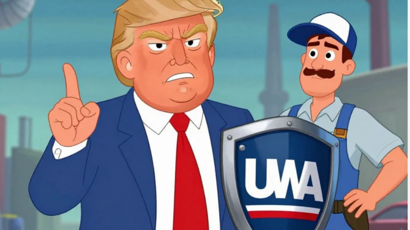 Профсоюз защищает права рабочего после инцидента с Трампом