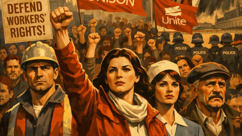 Профсоюзы против власти: Британия на линии конфликта