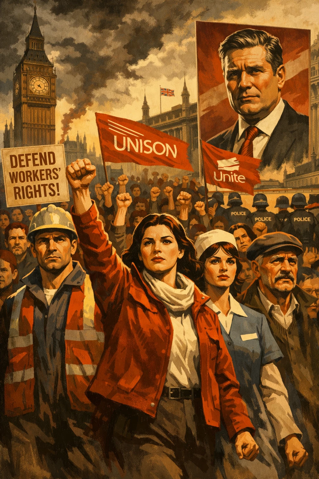 Профсоюзы против власти: Британия на линии конфликта