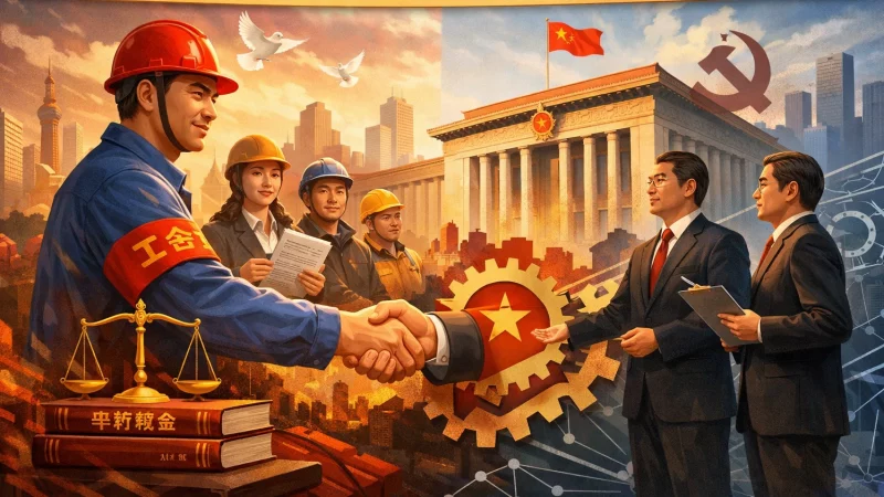 Китайские профсоюзы в эпоху реформ: между защитой труда и государственным управлением