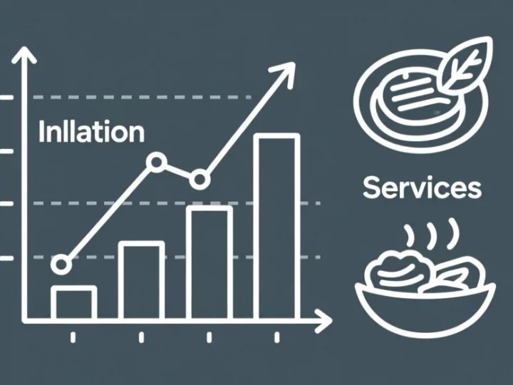 Белстат: продовольствие и услуги дорожали активнее всего