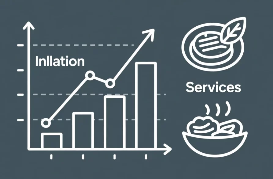 Белстат: продовольствие и услуги подорожали активнее всего