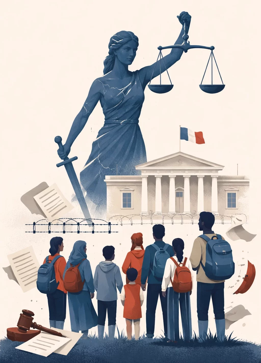 Трансформация права на убежище во Франции: институциональные вызовы и критика профсоюзов