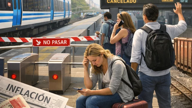 В Аргентине запланирована общенациональная забастовка железнодорожников