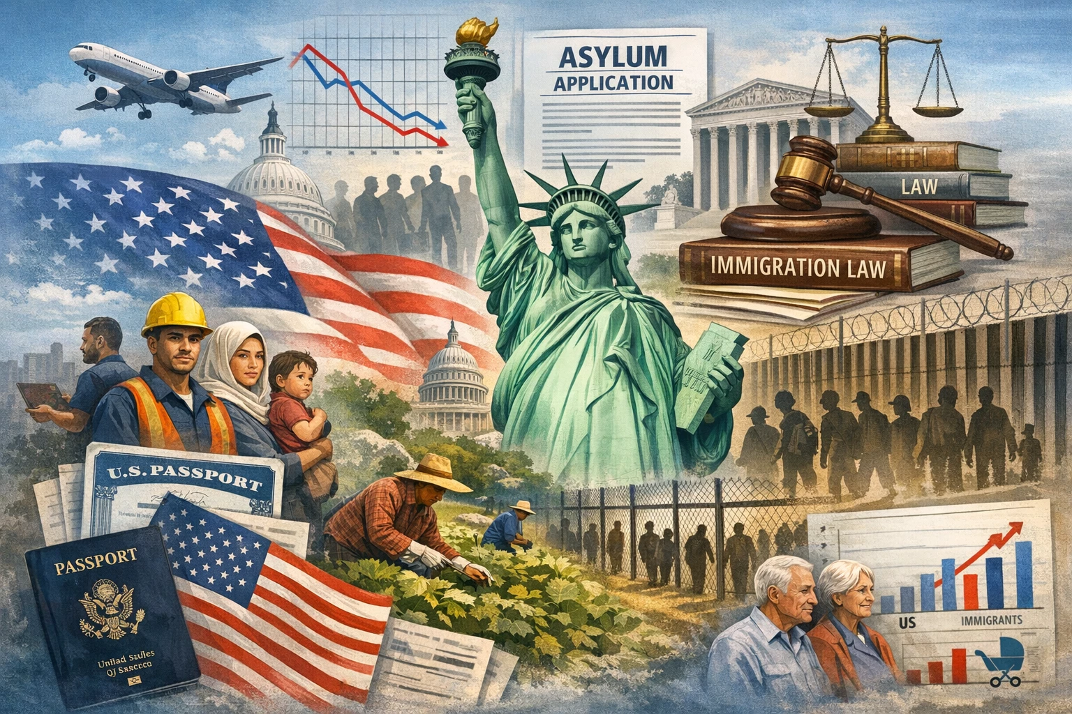 Иммиграция и рынок труда США