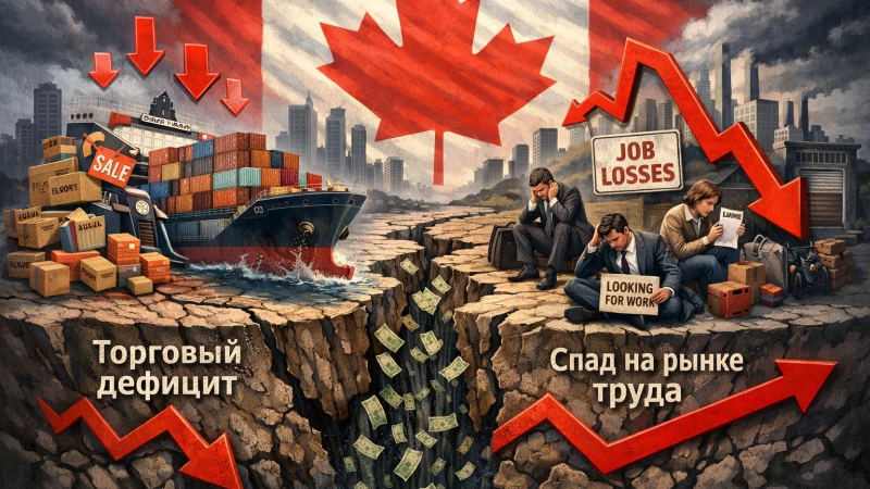 Канадская экономика между дефицитом товаров и спадом на рынке труда