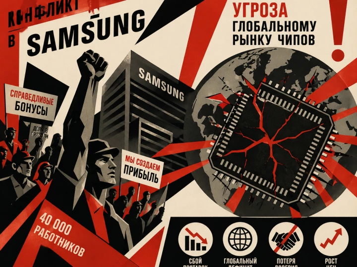 Бонусный конфликт в Samsung как угроза глобальному рынку чипов