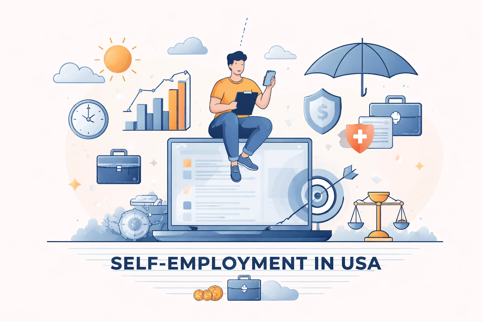 Самозанятость в США как компромисс между автономией труда и дефицитом социальной защищённости