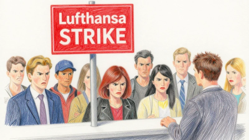 Крах в небе: забастовка бортпроводников Lufthansa парализовала Германию