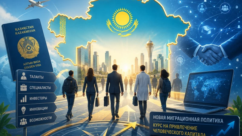 Новая миграционная политика Казахстана: курс на привлечение человеческого капитала
