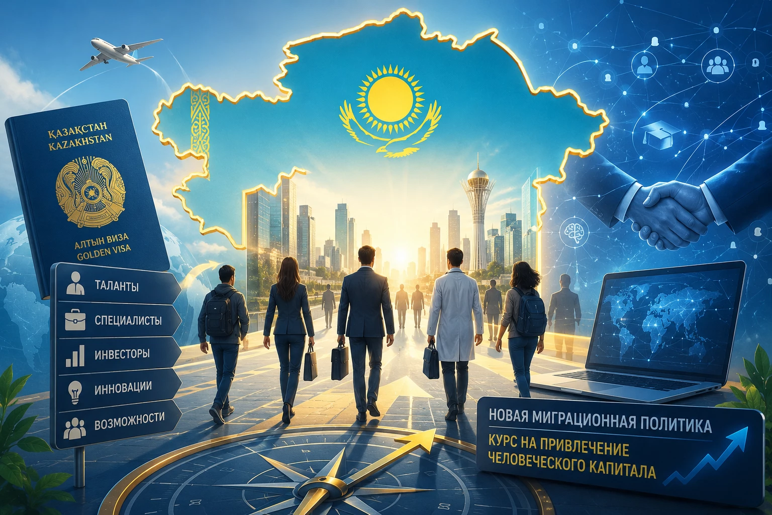Новая миграционная политика Казахстана: курс на привлечение человеческого капитала