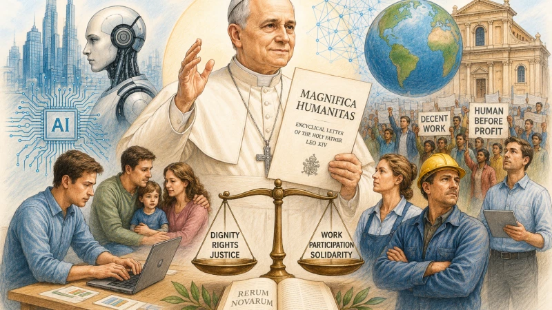Magnifica Humanitas через призму труда и капитала