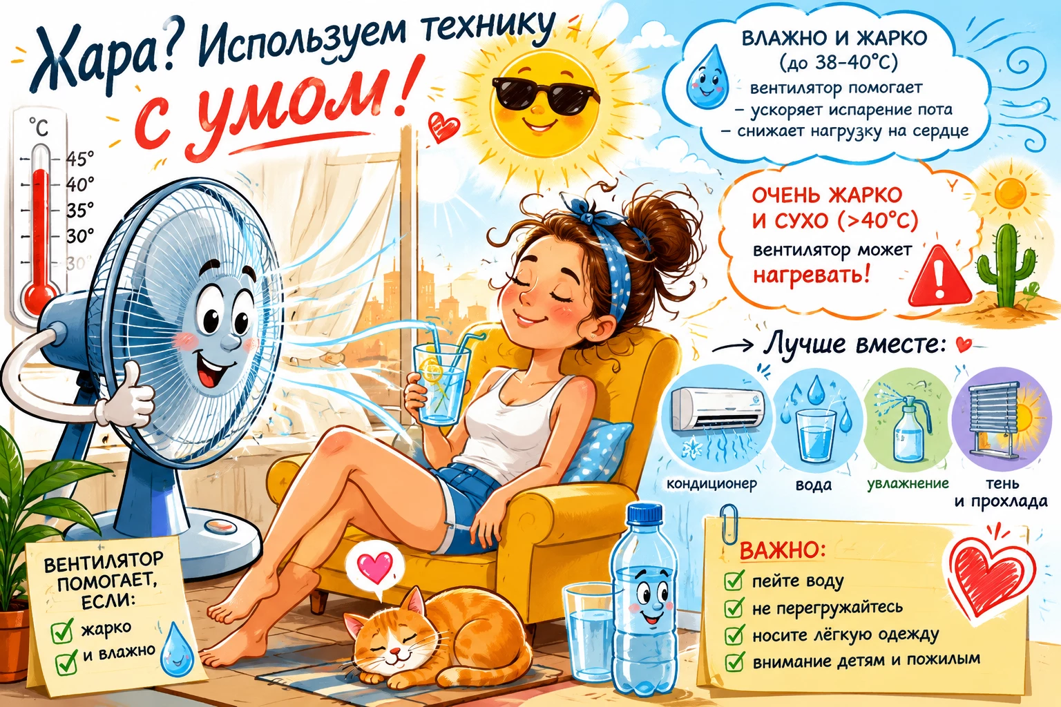 Как не свариться летом: научный гид по прохладе