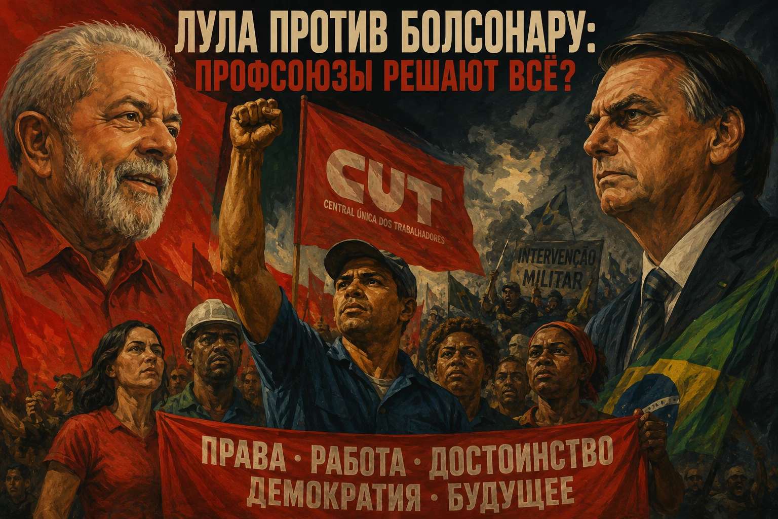 Лула против Болсонару: профсоюзы решают всё?