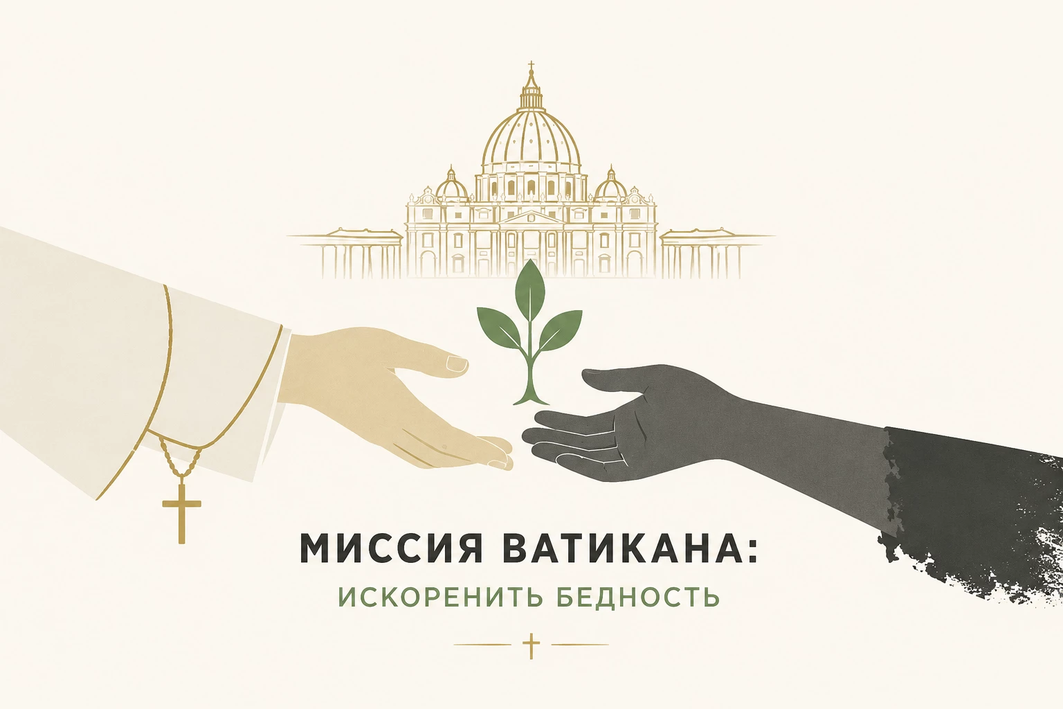 Миссия Ватикана: искоренить бедность