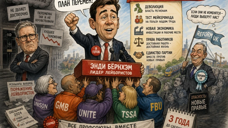 Последний шанс британских лейбористов: профсоюзы требуют нового курса