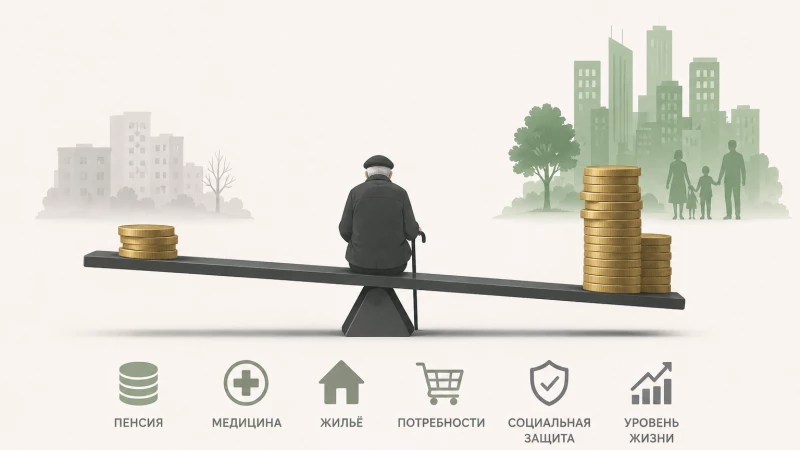 Пенсионная бедность: где старость становится роскошью